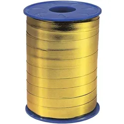 PRÄSENT Metallic Ringelband gold, 1 cm