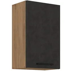 Vigo Hängeschrank 45 cm Eiche Lancelot Matera Grau Küchenzeile Küchenblock Küche