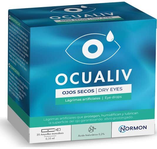 Normon Ocualiv Ojos Secos 20x0.35 ml