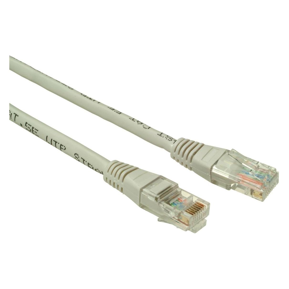 Solarix UTP CAT5E 5 m, nicht verhakend, grau / Patchkabel / RJ45-RJ45 (UTP, CAT5e, 5 m) (C5E-155GY-5MB)
