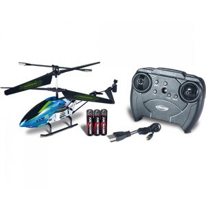 Carson Fluggerät Easy Tyrann 200 Hubschrauber, ferngesteuert, mit LED, Akku und Fernsteuerung, Länge 24 cm