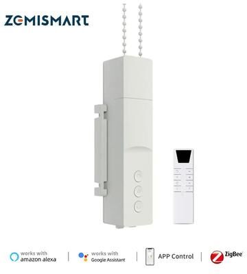 Uplifted Finds Zemismart Zigbee Smart Roller Shade Driver Battery Powered Blinds Motor driver