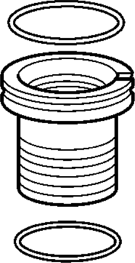 Hansa Aussenhülse M33 x 1,5, komplett 59913994 M33x1.5