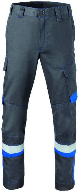 HAVEP Pantalon à bretelles, 80340 Taille 62, anthracite/bleu (80340.MQCK6H-62)