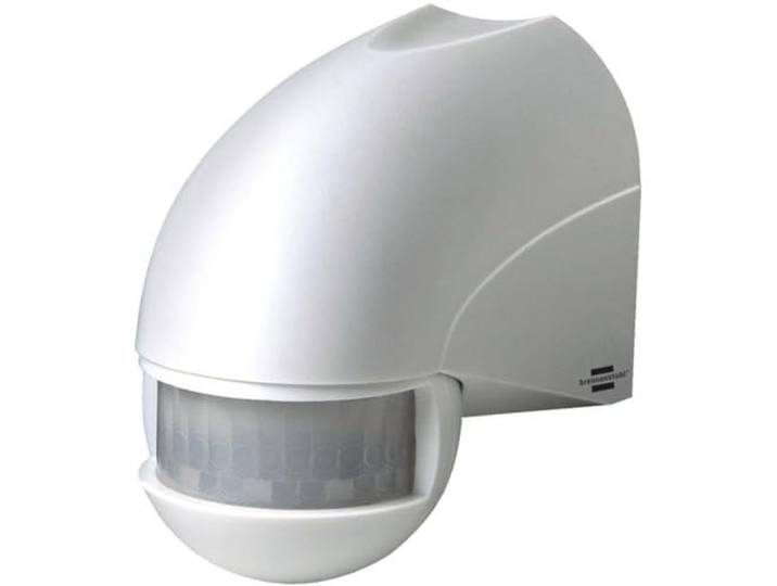 Brennenstuhl Détecteur de mouvements Infrarouge PIR 180 / Capteur de mouvements (IP44\, Secteur de Capture 180°\, portée 12m\, durée de Fonctionnement réglable) - Coloris Blanc
