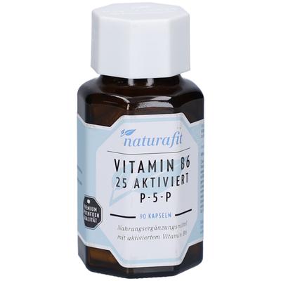 Naturafit Vitamin B6 25 aktiviert P-5-P Kapseln 90 St