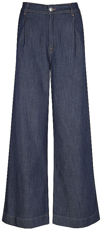 7 FOR ALL MANKIND Jeans Wide Leg PLEATED dunkelblau   28 28