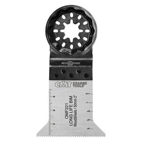 CMT OMF228-X50 Multitool Sägeblatt für Holz mit Nägeln 65 mm 50 Stück (OMF228-X50)