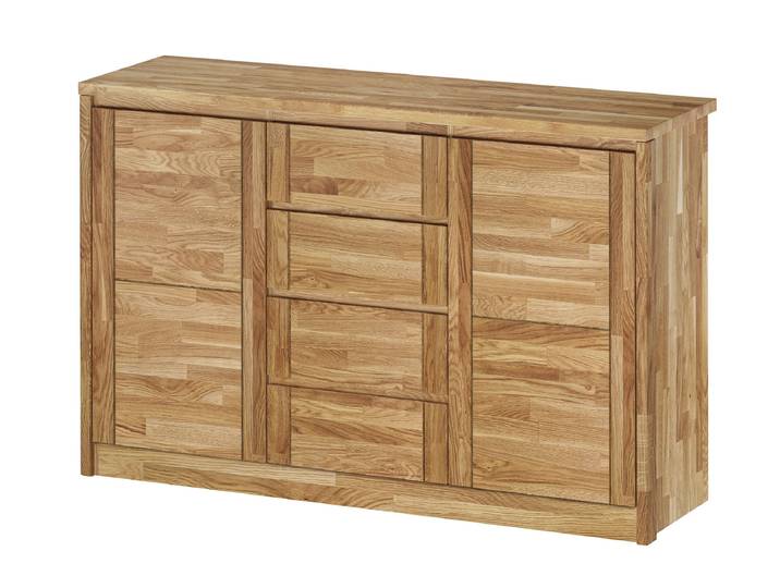 Kommode Sideboard Schrank mit 4 Schubladen u. 2 Türen