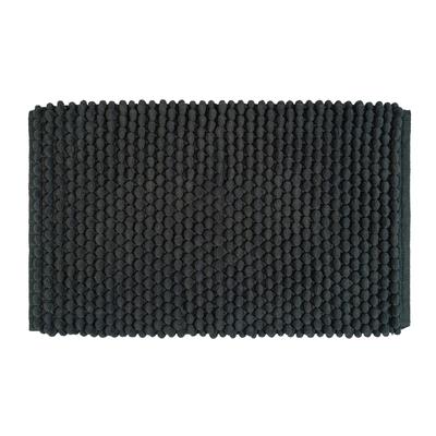 Duschmatte WENKO, schwarz (grün), H:30mm, Materialmix, Badematten, mit moderner Struktur, fusselfrei, stark wasserabsorbierend