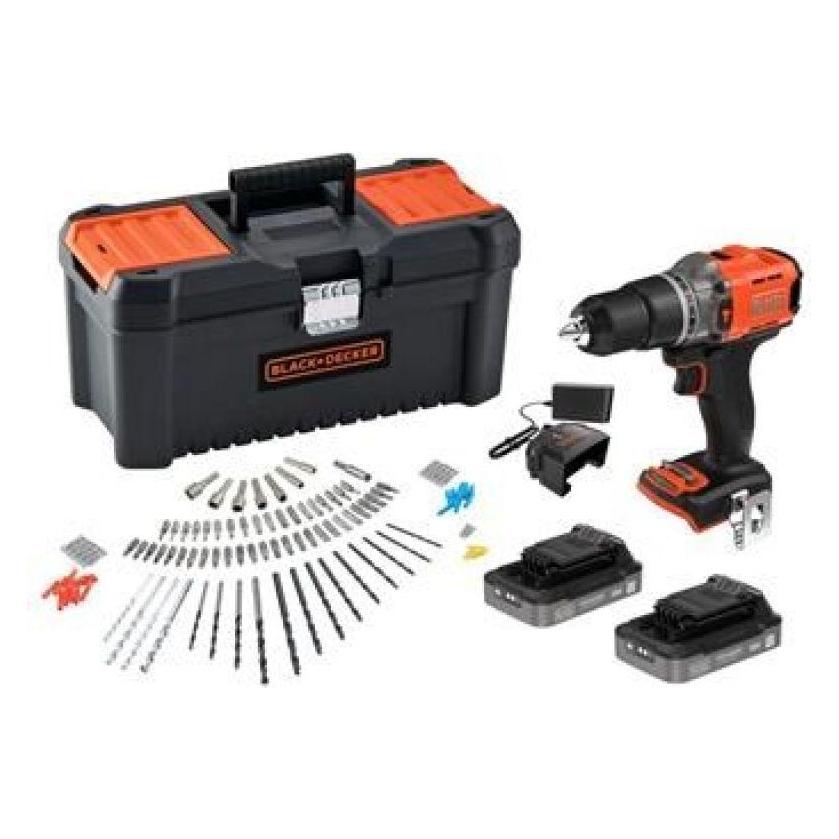 Black & Decker Wiertarko-wkrętarka 18V BCD383D2TA BLACK+DECKER (Bohrschrauber) (BCD383D2TA)