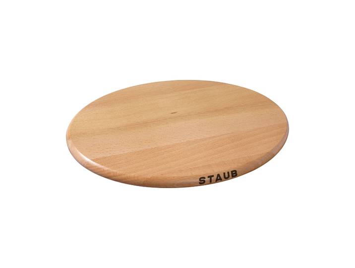 STAUB Sous-plat magnétique ovale en hêtre Staub 29 cm