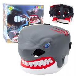 Lean Toys Lean Hai-Maske Offenes Maul Lichter Geräusche Verstellbarer Gurt (65615474)