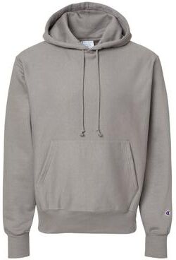 Champion S1051 Reverse Weave Hooded Sweatshirt in Stone Grey size 3XL S101