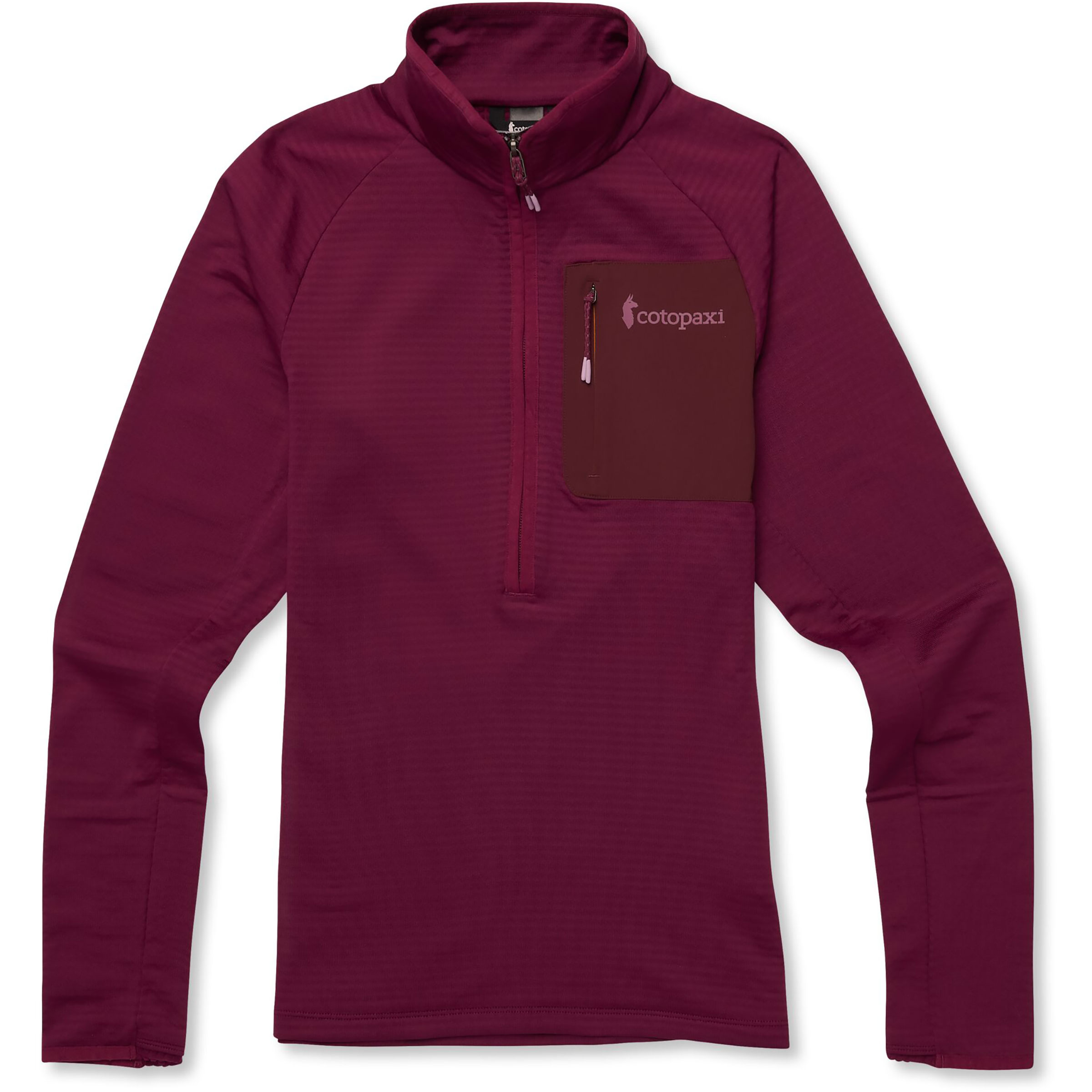 Cotopaxi Otero Fleece Half-Zip Damen Pullover lila Größe L Lifestyle Elastisch
