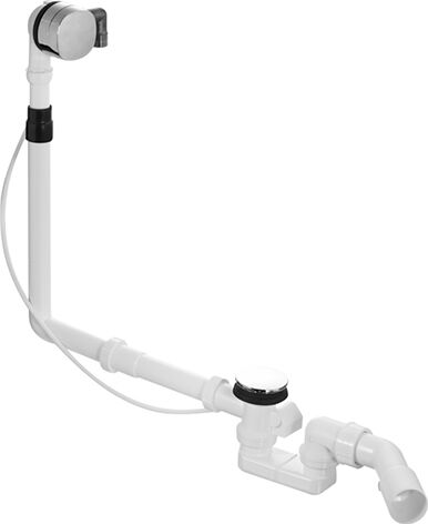 Duravit vidange et de trop-plein match0 791202000001000 pour baignoire Onto # 7000233, avec bec de baignoire, chromé