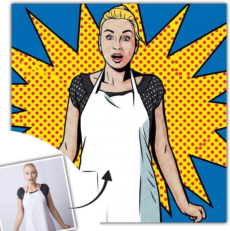 Ocadeau Tableau personnalisé Pop Art comics