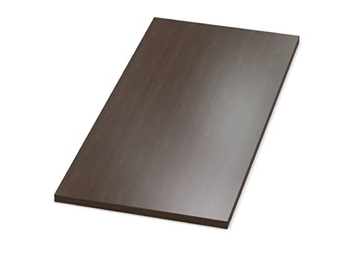 AUPROTEC Tischplatte 19mm Eiche Piemont Mokka 900 mm x 900 mm Holzplatte Dekor Spanplatte mit 2mm ABS Kante Auswahl: 90x90 cm