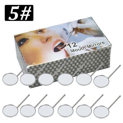 Stainless Steel Dental Mouth Mirror Set For Professional Oral Examination 5