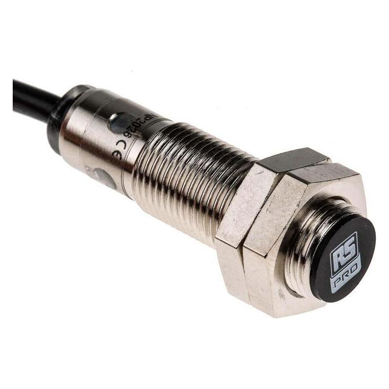 RS PRO Sensor Induktiv 2mm Erfassung M12 PNP 2m (Schalter) (7018225)