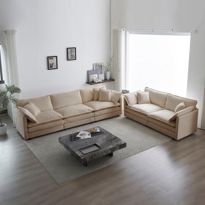 GDFStudio - Eldridson Chenille 2 Seater Sofa and 3 Seater Sofa Set