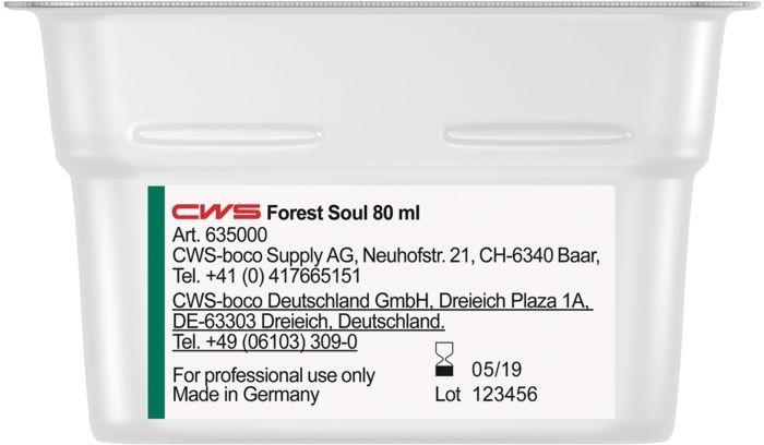 CWS Paradise Air Bar Waschraumduft C635000 Forest Soul, 80 ml, zu Duftspender