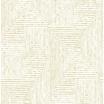 Scott Living Merritt Honey Geometric Wallpaper