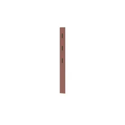 Garderobenpaneel  Soyo , braun , Holzwerkstoff , Maße (cm): B: 15 H: 170 T: 3.0