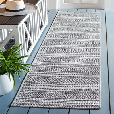 SAFAVIEH Courtyard Hawa Indoor/ Outdoor Waterproof Patio Backyard Rug