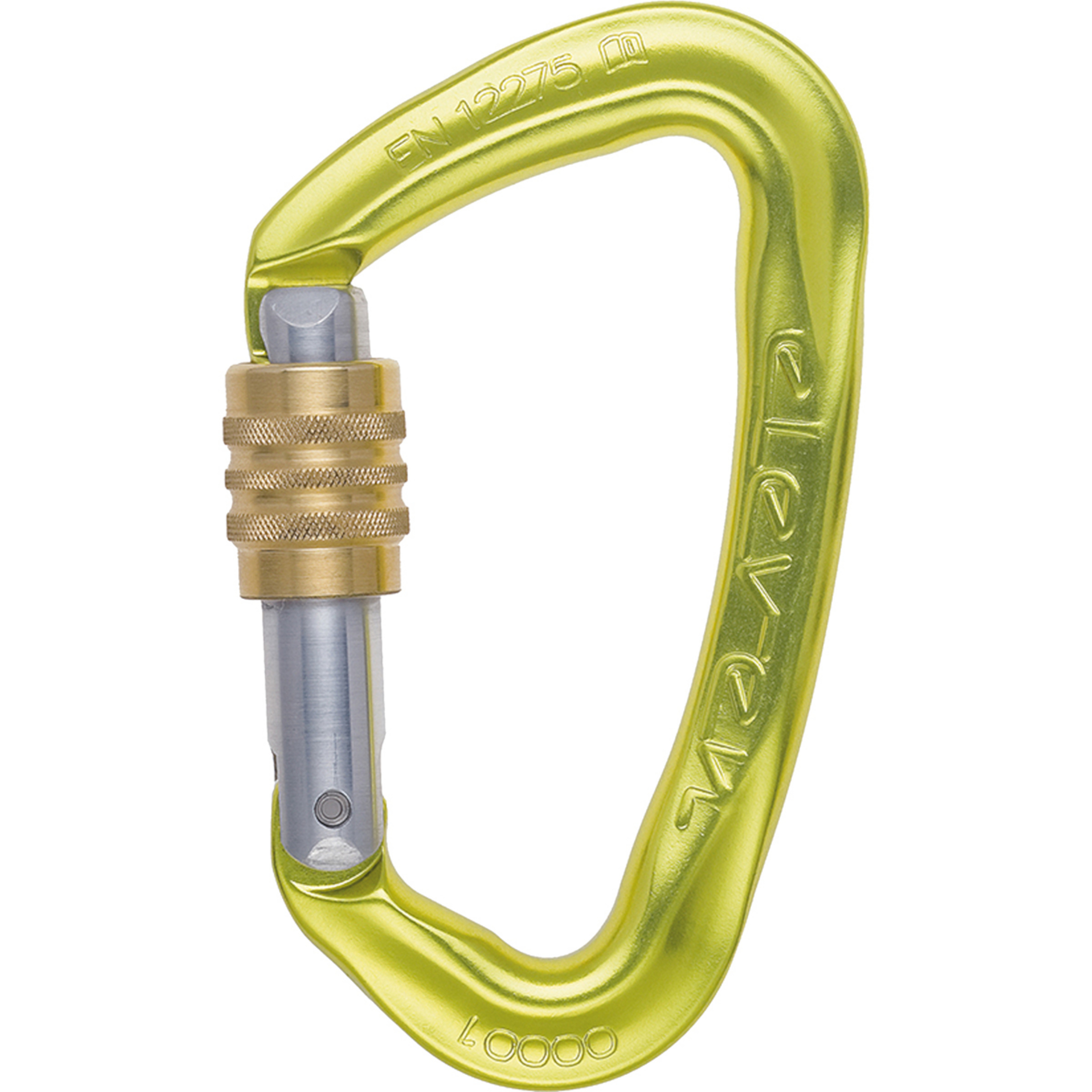 Austrialpin Eleven Alu Schraubkarabiner Karabiner gelb Alpinklettern | Eisklettern | Sportklettern