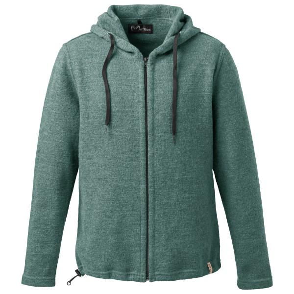 Mufflon - Kian - Merinohoodie Gr XXL türkis
