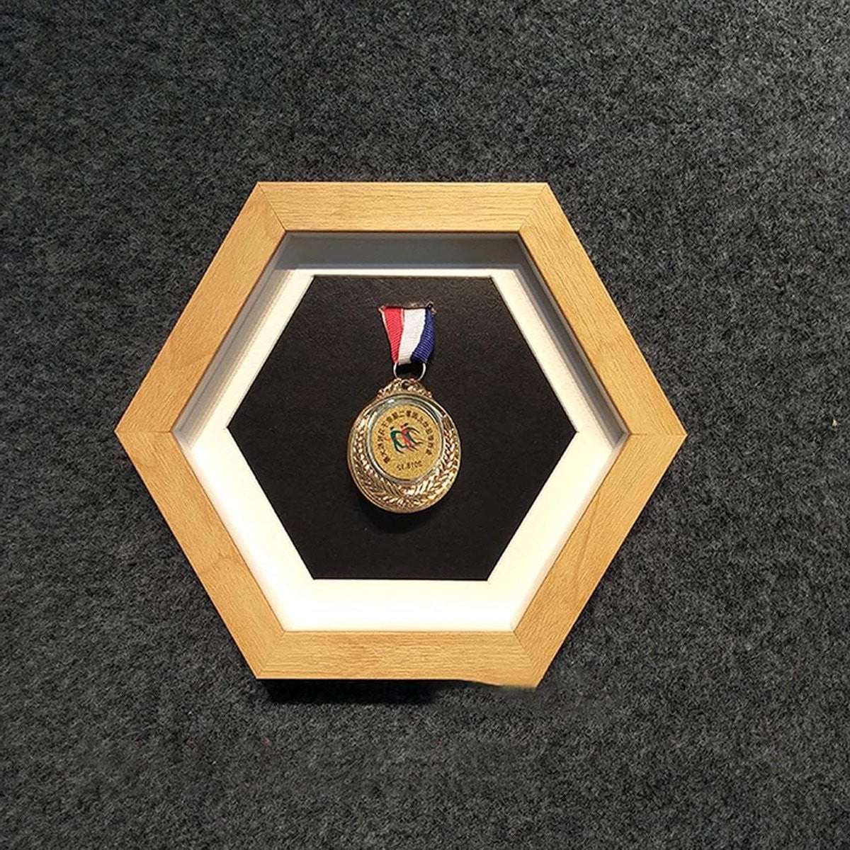 Medaille Fotolijst Display Box voor Sportprijzen - Goud