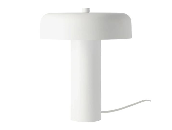 Scandi Living Lampe de table Haze 32 cm Blanc