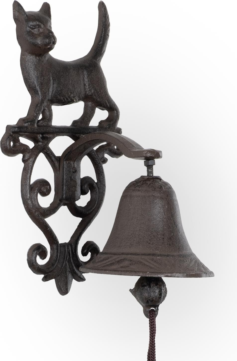 CI-130-BR Glocke klein met kat Moritz