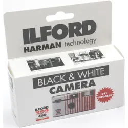 ILFORD Einwegkamera mit Blitz XP2 400 ISO 27 Bilder