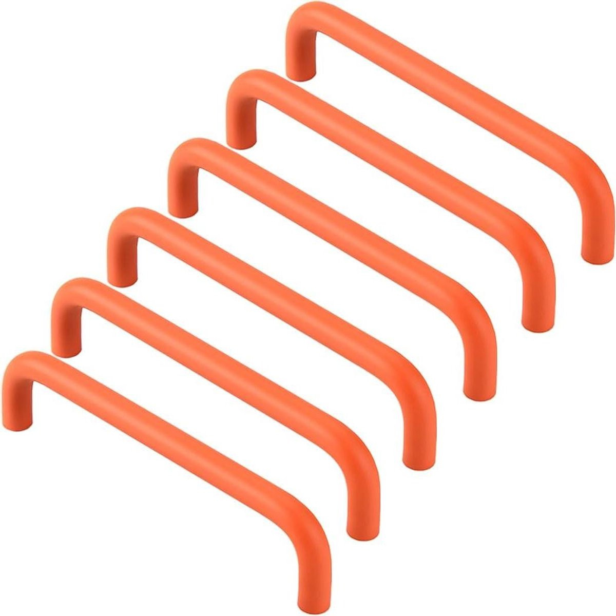 Meubelgrepen Set Oranje Aluminium Legering 160mm Hartafstand