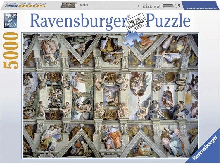 Ravensburger Puzzle 5000 pièces - Chapelle Sixtine