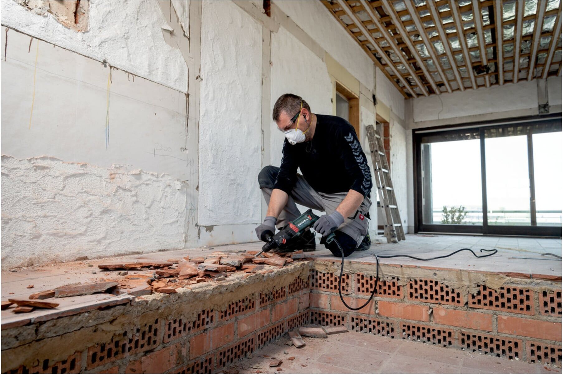 Metabo Kombihammer KHE 2645 Kunststoffkoffer (601710500)