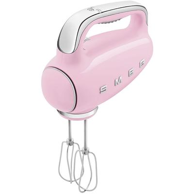 SMEG Handmixer "HMF01PKEU Cadillac Pink", rosa (cadillac pink), B:21,9cm H:37,8cm T:22,1cm, Mixer