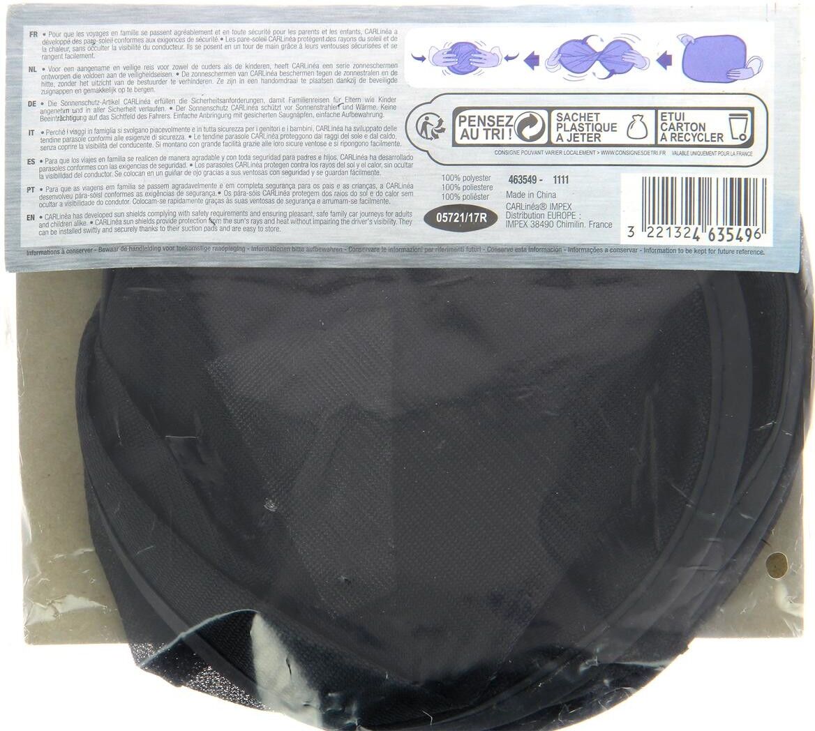 Carlinea 463549 Car window sunshades