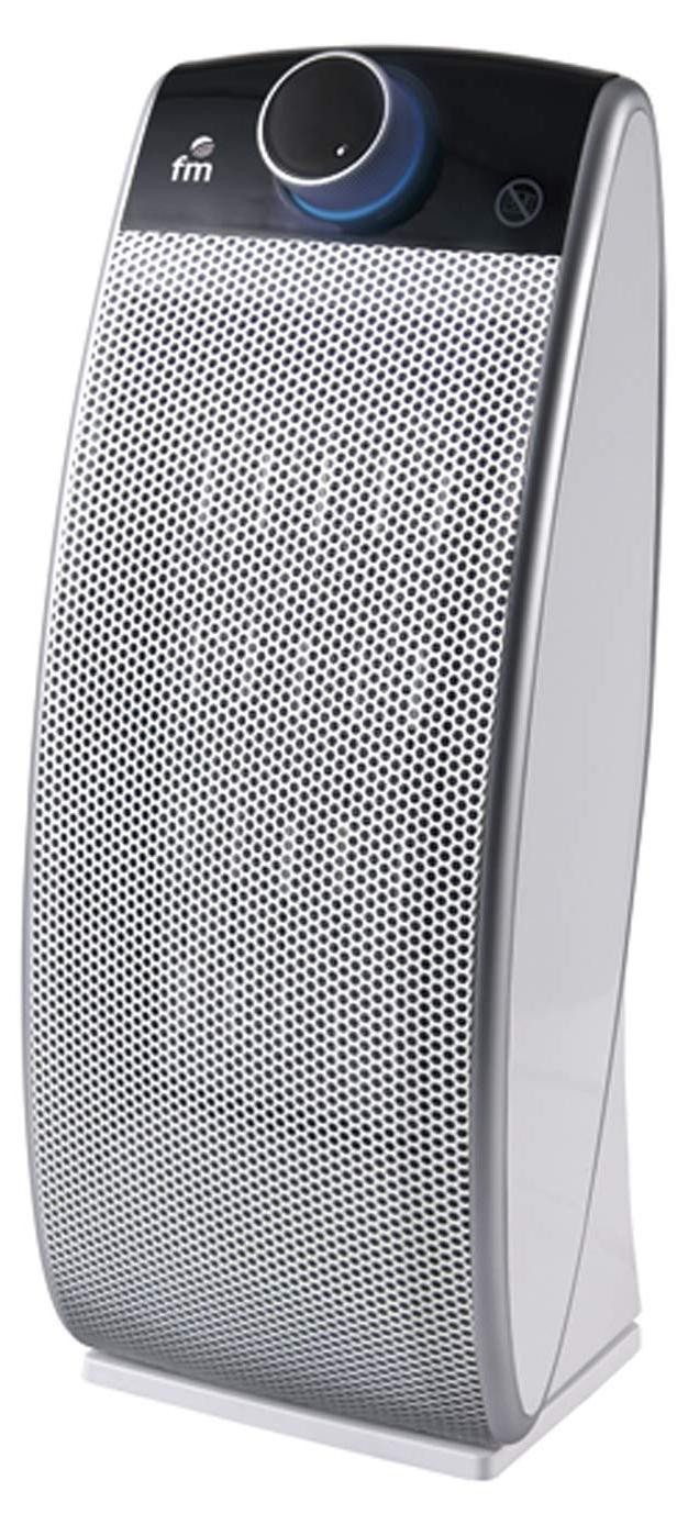 FM Calefacción TCT-20 Elektrische keramische verwarmingsradiator met ventilator, zilverkleurig