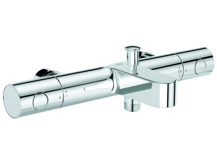 Grohe Grohtherm 800 Cosmopolitan Mitigeur thermostatique pour bain\, portée 136mm\, sans raccords\, 34770000