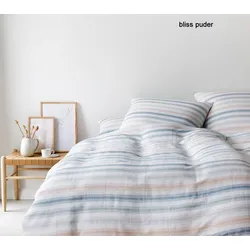 Elegante Bettwäsche Bliss - 135x200 cm + 80x80 cm	bliss puder