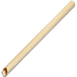 #IAMPLASTICFREE 150 Stück Nachhaltige Bubbletea-Trinkhalme Kiefernholz 12x200mm - Plastikfreie Strohhalme, Boba, biologisch abbaubar, hitzerestistent