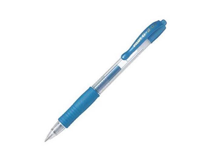 Pilot G2 07 Metallic balpen, blauw metallic, 6 stuks