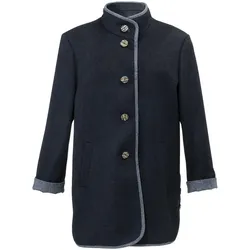 Loden-Longjacke Peter Hahn blau, 21