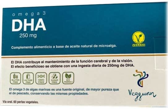 Veggunn Omega 3 de aceite de microalga