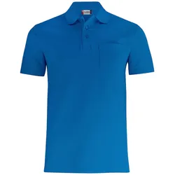 CLIQUE Basic Pocket Poloshirt 55 - royalblau 4XL