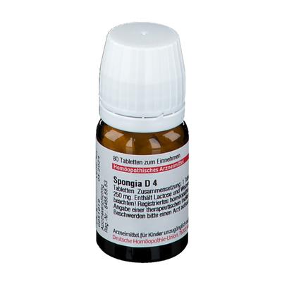 Spongia D 4 Tabletten 80 St