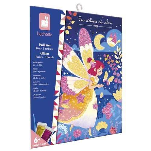 Janod Glitter Knutselset Feeën - Creatief speelgoed voor kinderen